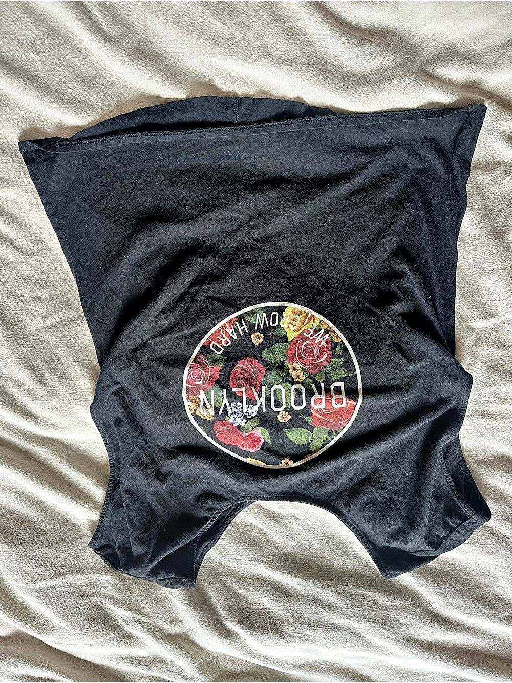 Brooklyn Industries Graphic Short Sleeve Tee in Black & Red